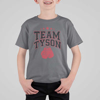Team Tyson T Shirt For Kid Family Personalized Name Retro Red - Wonder Print Shop