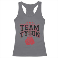 Team Tyson Racerback Tank Top Family Personalized Name Retro Red