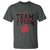 Team Tyson T Shirt Family Personalized Name Retro Red - Wonder Print Shop