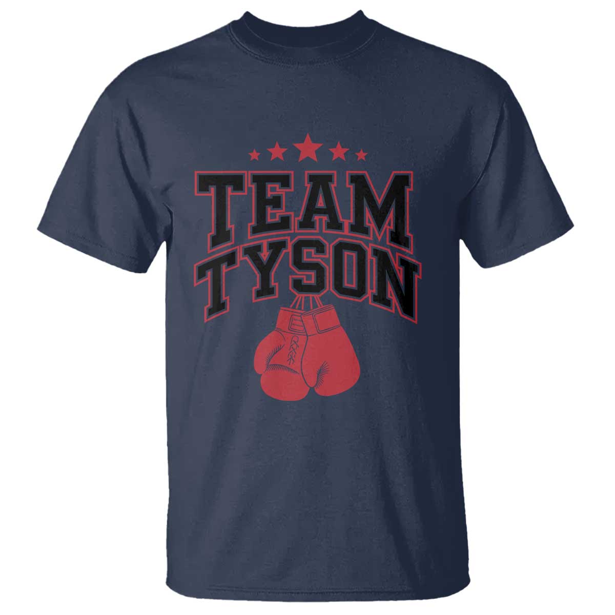 Team Tyson T Shirt Family Personalized Name Retro Red - Wonder Print Shop