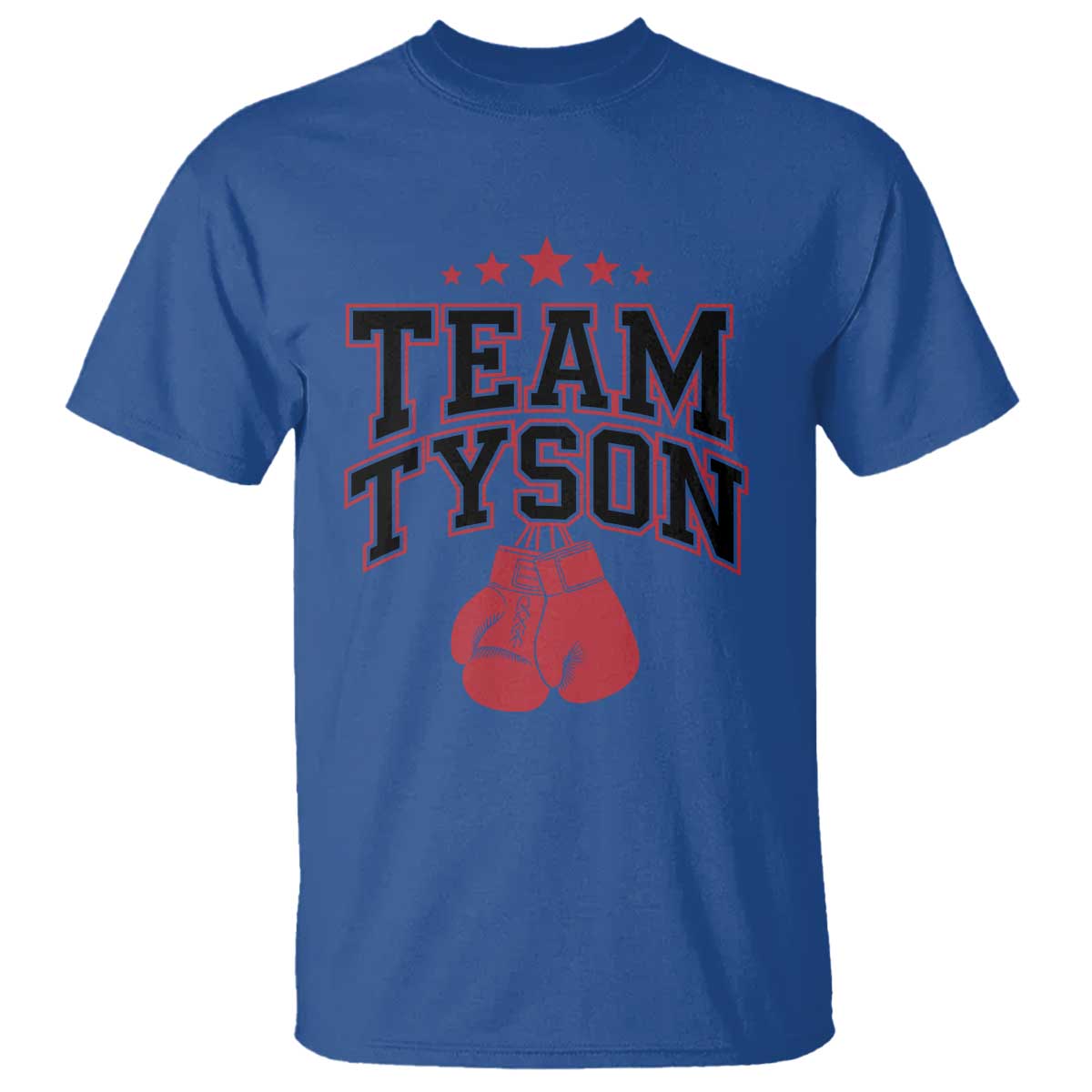 Team Tyson T Shirt Family Personalized Name Retro Red - Wonder Print Shop