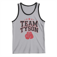 Team Tyson Tank Top Family Personalized Name Retro Red