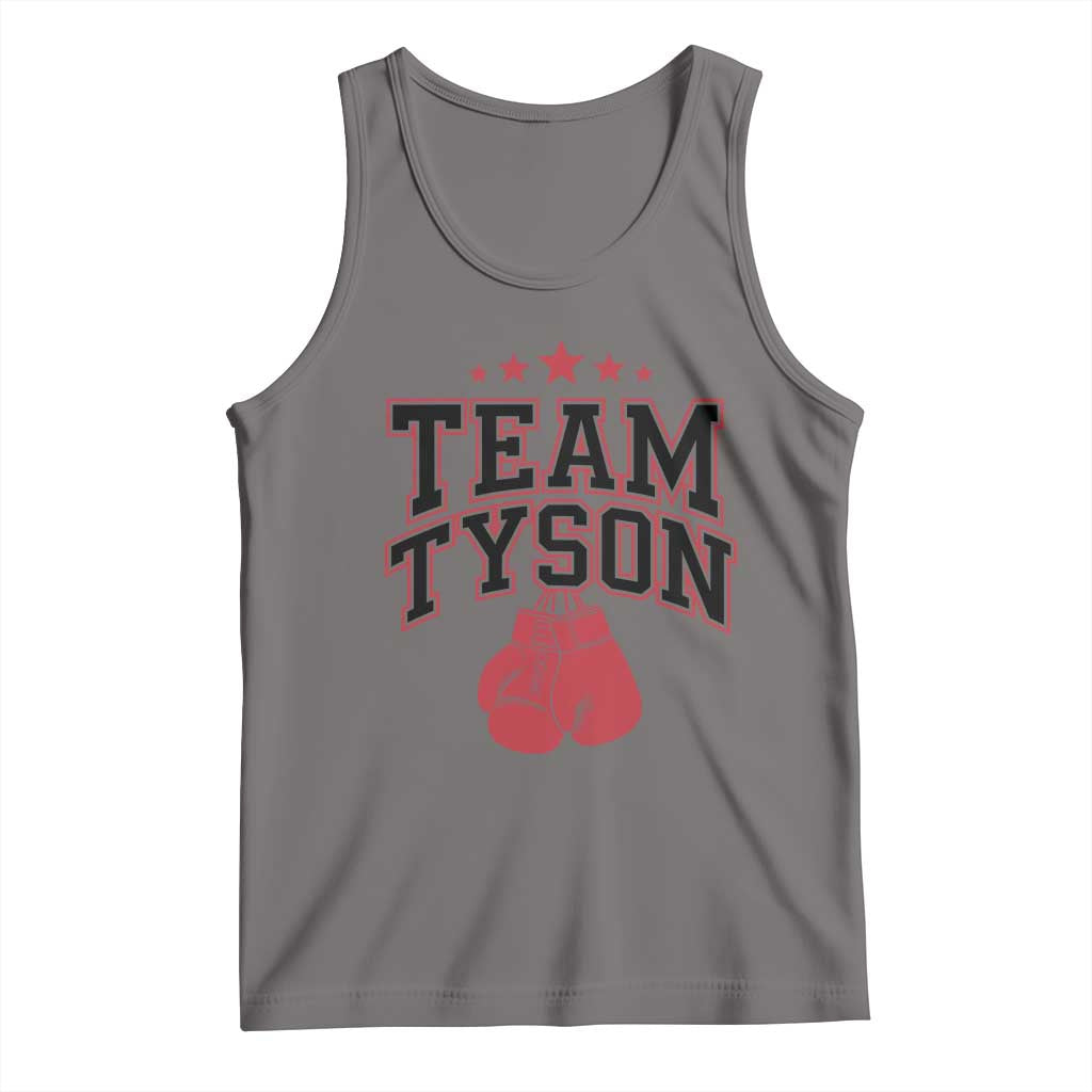 Team Tyson Tank Top Family Personalized Name Retro Red