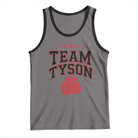 Team Tyson Tank Top Family Personalized Name Retro Red