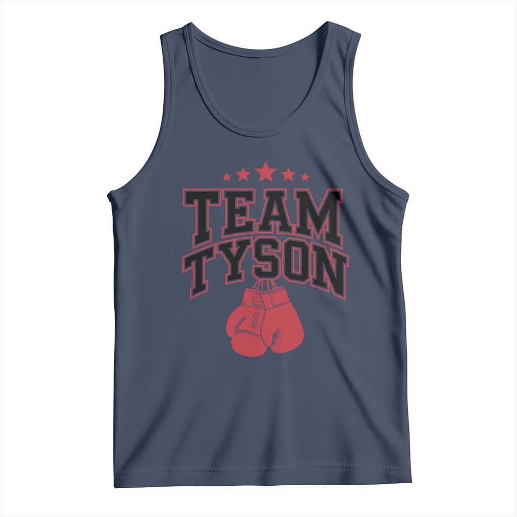 Team Tyson Tank Top Family Personalized Name Retro Red