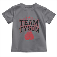 Team Tyson Toddler T Shirt Family Personalized Name Retro Red