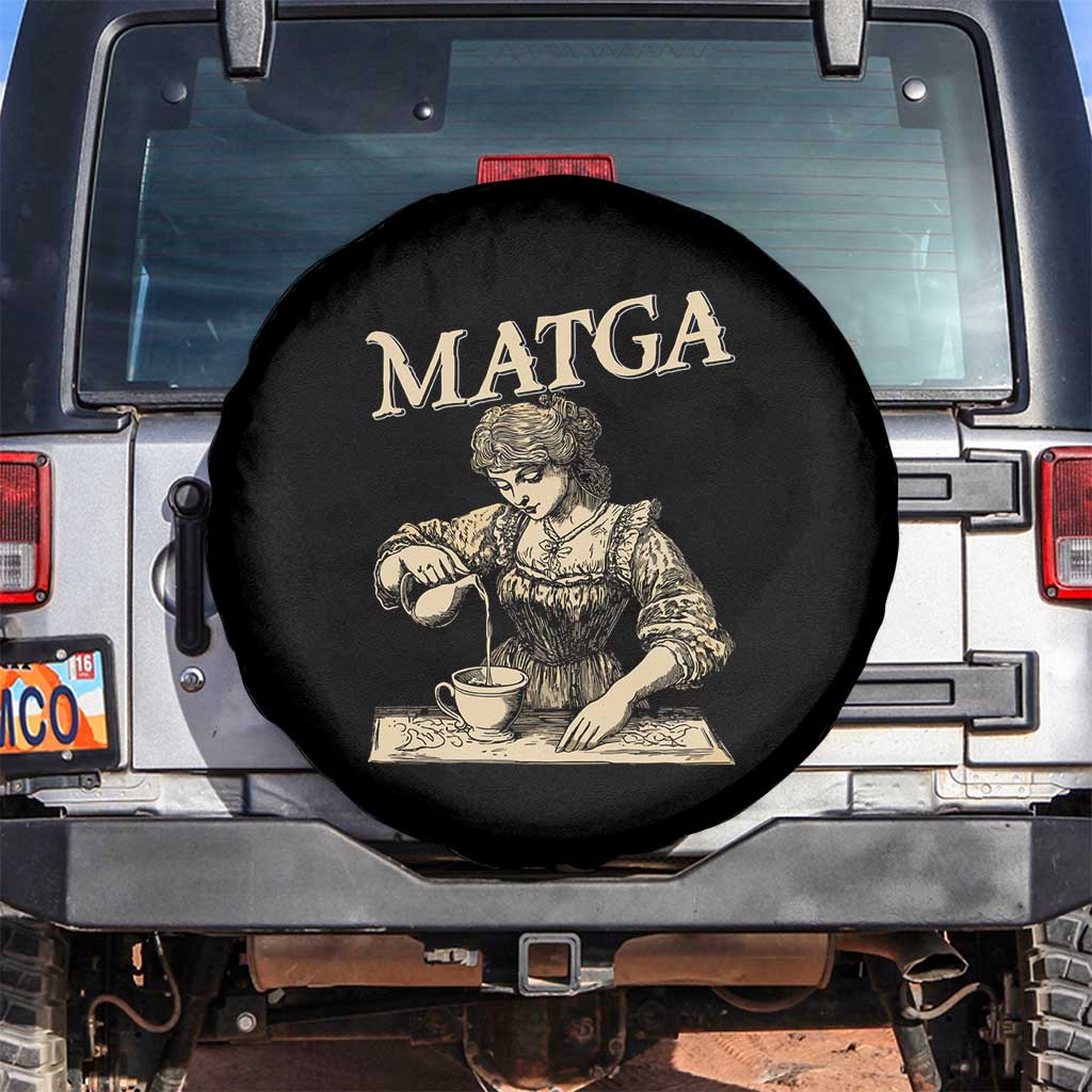MATGA Make Aqua Tofana Great Again Spare Tire Cover Funny Feminist Retro Vintage