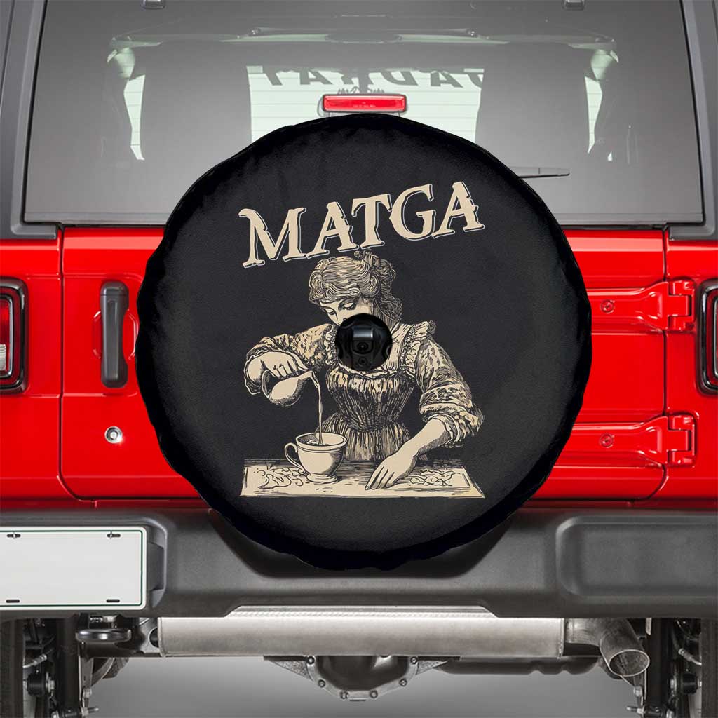 MATGA Make Aqua Tofana Great Again Spare Tire Cover Funny Feminist Retro Vintage