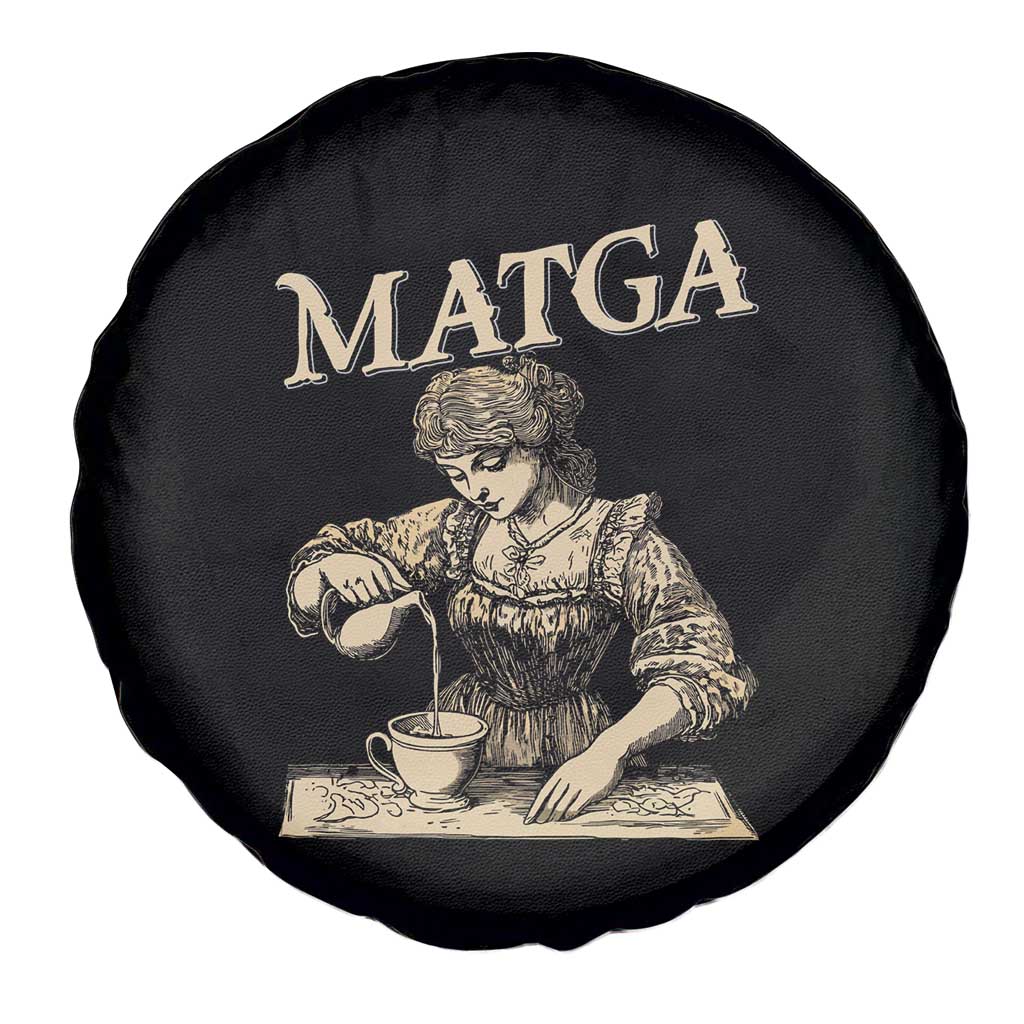 MATGA Make Aqua Tofana Great Again Spare Tire Cover Funny Feminist Retro Vintage
