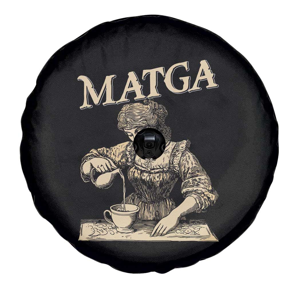 MATGA Make Aqua Tofana Great Again Spare Tire Cover Funny Feminist Retro Vintage