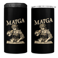 MATGA Make Aqua Tofana Great Again 4 in 1 Can Cooler Tumbler Funny Feminist Retro Vintage