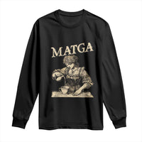 MATGA Make Aqua Tofana Great Again Long Sleeve Shirt Funny Feminist Retro Vintage