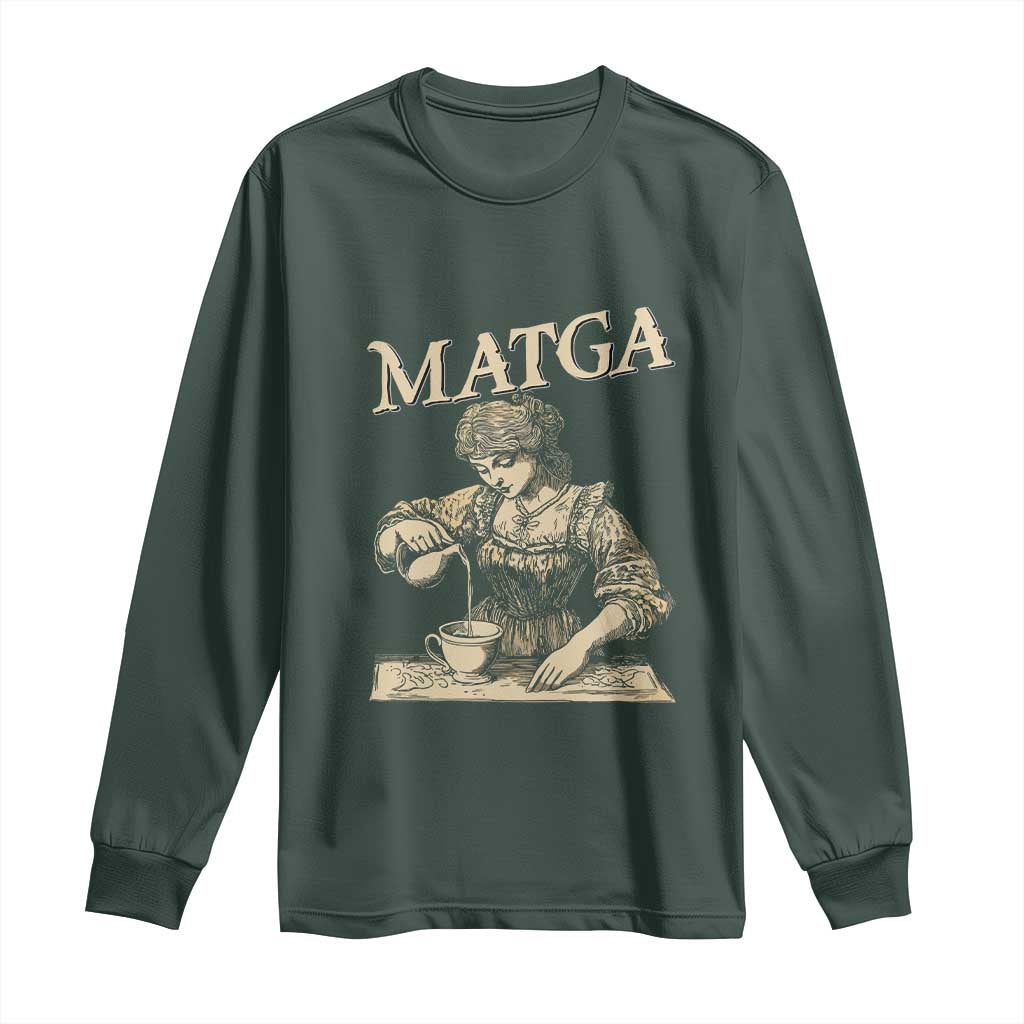 MATGA Make Aqua Tofana Great Again Long Sleeve Shirt Funny Feminist Retro Vintage