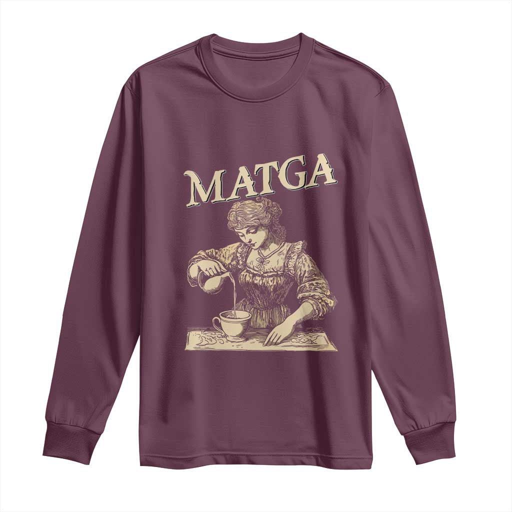 MATGA Make Aqua Tofana Great Again Long Sleeve Shirt Funny Feminist Retro Vintage