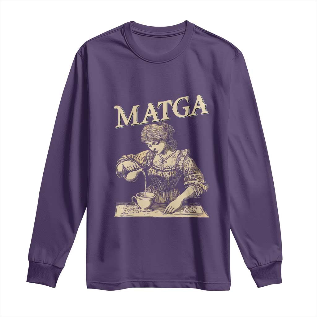 MATGA Make Aqua Tofana Great Again Long Sleeve Shirt Funny Feminist Retro Vintage