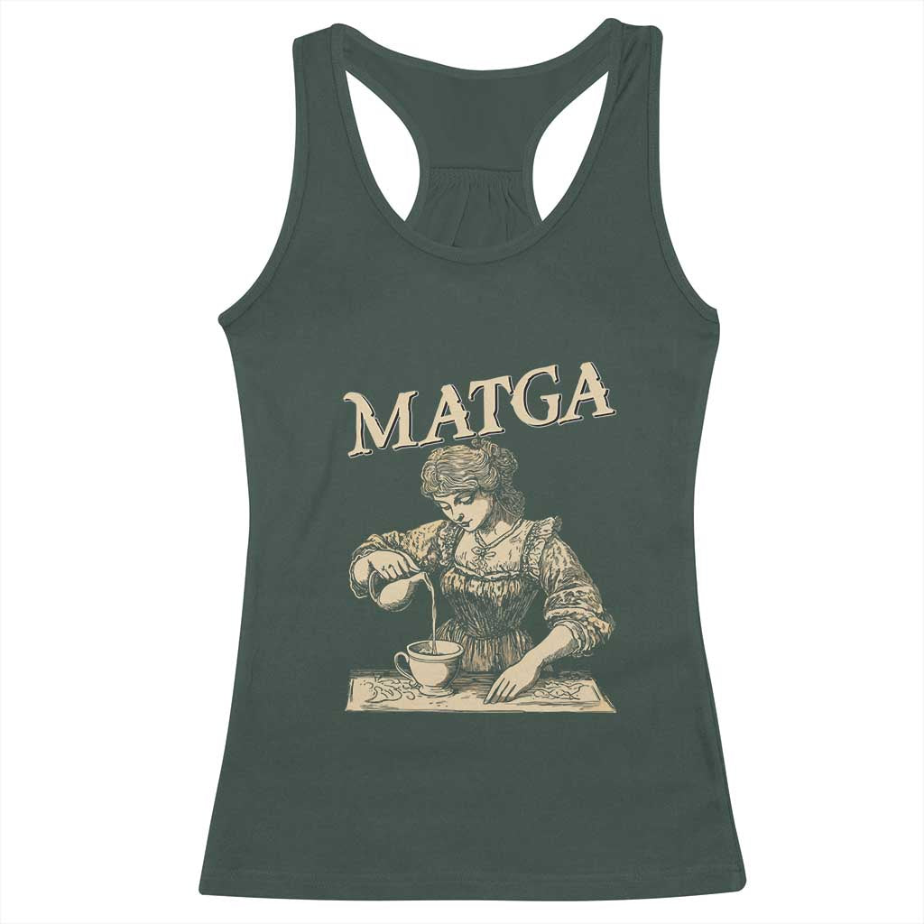 MATGA Make Aqua Tofana Great Again Racerback Tank Top Funny Feminist Retro Vintage