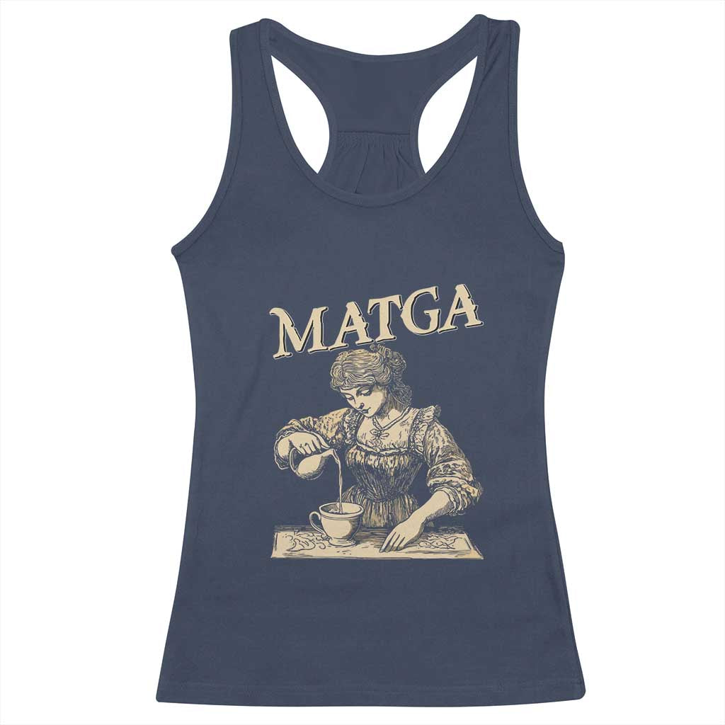 MATGA Make Aqua Tofana Great Again Racerback Tank Top Funny Feminist Retro Vintage