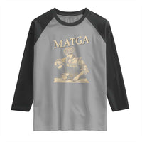 MATGA Make Aqua Tofana Great Again Raglan Shirt Funny Feminist Retro Vintage