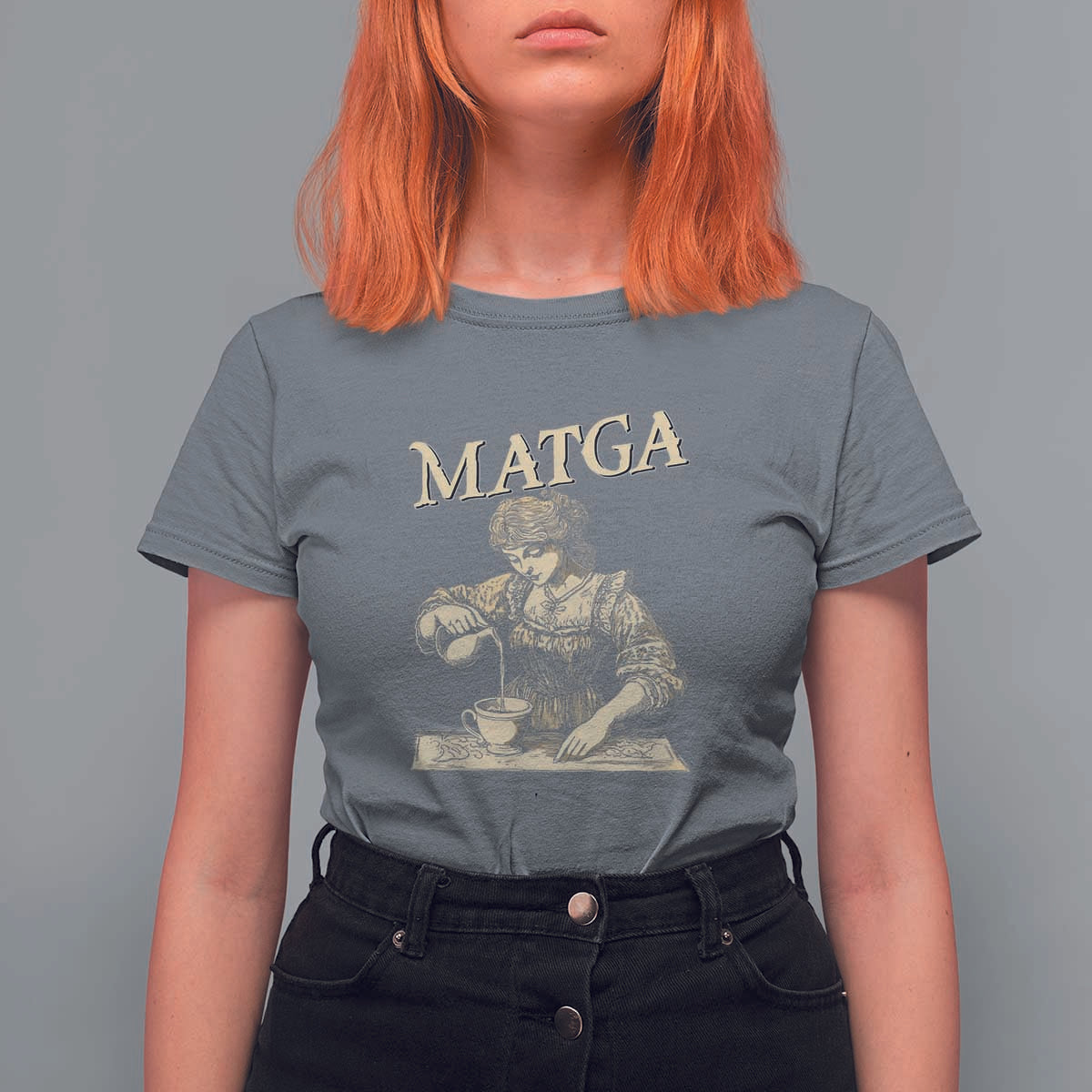 MATGA Make Aqua Tofana Great Again T Shirt For Women Funny Feminist Retro Vintage