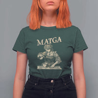 MATGA Make Aqua Tofana Great Again T Shirt For Women Funny Feminist Retro Vintage