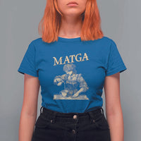 MATGA Make Aqua Tofana Great Again T Shirt For Women Funny Feminist Retro Vintage
