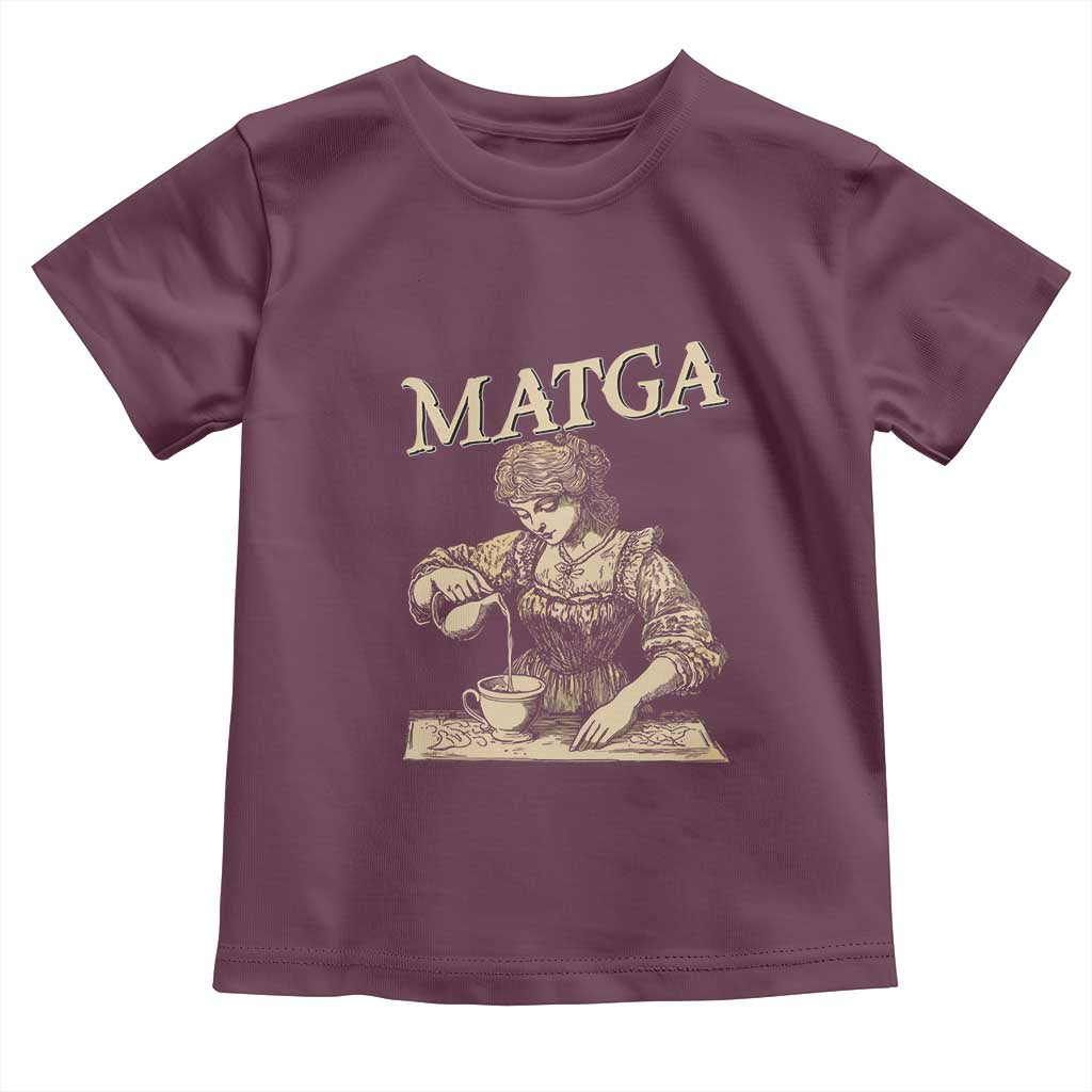 MATGA Make Aqua Tofana Great Again Toddler T Shirt Funny Feminist Retro Vintage
