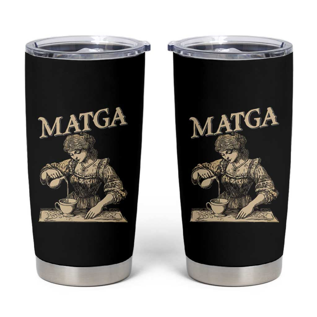 MATGA Make Aqua Tofana Great Again Tumbler Cup Funny Feminist Retro Vintage