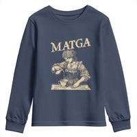MATGA Make Aqua Tofana Great Again Youth Sweatshirt Funny Feminist Retro Vintage