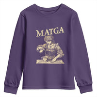 MATGA Make Aqua Tofana Great Again Youth Sweatshirt Funny Feminist Retro Vintage