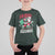 Funny Santa Rizz Christmas T Shirt For Kid Retro Skibidi Rizzmas Claus Skating Board Xmas - Wonder Print Shop
