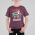 Funny Santa Rizz Christmas T Shirt For Kid Retro Skibidi Rizzmas Claus Skating Board Xmas - Wonder Print Shop