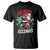 Funny Santa Rizz Christmas T Shirt Retro Skibidi Rizzmas Claus Skating Board Xmas - Wonder Print Shop