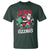 Funny Santa Rizz Christmas T Shirt Retro Skibidi Rizzmas Claus Skating Board Xmas - Wonder Print Shop