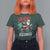 Funny Santa Rizz Christmas T Shirt For Women Retro Skibidi Rizzmas Claus Skating Board Xmas - Wonder Print Shop