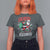 Funny Santa Rizz Christmas T Shirt For Women Retro Skibidi Rizzmas Claus Skating Board Xmas - Wonder Print Shop