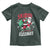 Funny Santa Rizz Christmas Toddler T Shirt Retro Skibidi Rizzmas Claus Skating Board Xmas