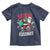 Funny Santa Rizz Christmas Toddler T Shirt Retro Skibidi Rizzmas Claus Skating Board Xmas