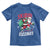 Funny Santa Rizz Christmas Toddler T Shirt Retro Skibidi Rizzmas Claus Skating Board Xmas