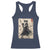 Samurai Cat Graphic Racerback Tank Top Warrior Vintage Japanese Art Anime - Wonder Print Shop