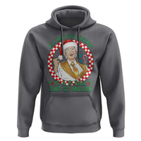 Funny Christmas Wish Billy Meme Hoodie A 8 Ball and 2 Million Dollars Baby Uncle Santa Hat - Wonder Print Shop
