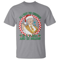 Funny Christmas Wish Billy Meme T Shirt A 8 Ball and 2 Million Dollars Baby Uncle Santa Hat - Wonder Print Shop