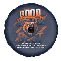 Good Better Best Motivational Fierce Graphic Spare Tire Cover - Wonder Print Shop