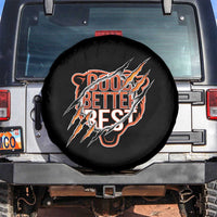Good Better Best Graphic Spare Tire Cover Motivational Football Fans - Wonder Print Shop