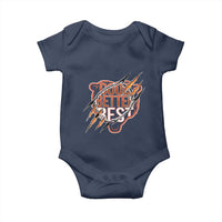 Good Better Best Graphic Baby Onesie Motivational Football Fans - Wonder Print Shop