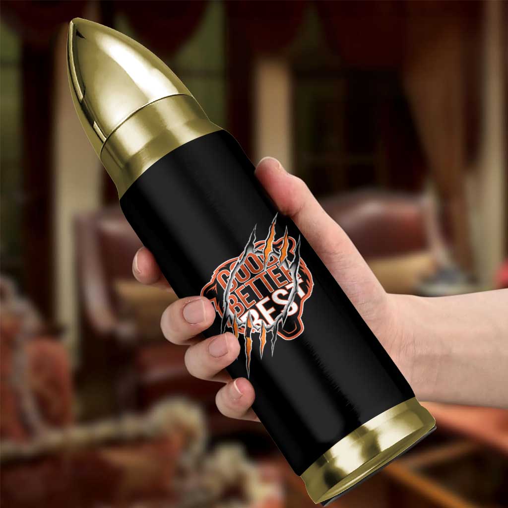 Good Better Best Graphic Bullet Tumbler Motivational Football Fans - Wonder Print Shop