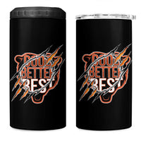 Good Better Best Graphic 4 in 1 Can Cooler Tumbler Motivational Football Fans - Wonder Print Shop
