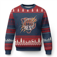 Good Better Best Graphic Ugly Christmas Sweater Motivational Football Fans - Wonder Print Shop