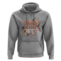 Good Better Best Graphic Hoodie Motivational Football Fans - Wonder Print Shop