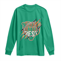 Good Better Best Graphic Long Sleeve Shirt Motivational Football Fans - Wonder Print Shop
