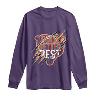 Good Better Best Graphic Long Sleeve Shirt Motivational Football Fans - Wonder Print Shop